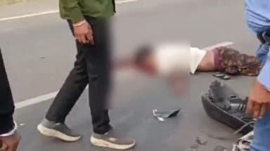 ગાંધીધામ: શિણાય પાસે ટ્રક અડફેટે પોલીસ કોન્સ્ટેબલ ગંભીર