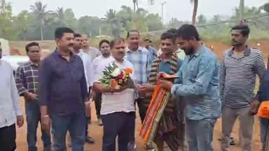 କବିସୂର୍ଯ୍ୟନଗର: ଏସ. ଛଚିନା ସ୍ଥିତ ଶ୍ରୀ ଶ୍ରୀ ସାଇବାବା ମନ୍ଦିର ଗସ୍ତ କଲେ ବିଧାୟକ