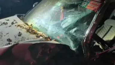 रसड़ा: नगरा में सोनापाली मोड़ पर हुआ भीषण हादसा, भाजयुमो अध्यक्ष की कार पेड़ से टकराई, एयरबैग ने तीन की जान बचाई