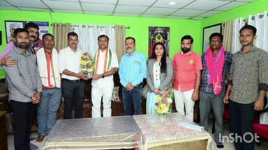 लोहंडीगुडा: दंतेवाड़ा के नव नियुक्त जिला अध्यक्ष ने उसरी बेड़ा पहुंचकर पीसीसी चीफ दीपक बैज से की सौजन्य भेंट