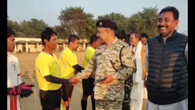 रंका: रंका में रेनबो क्लब के फुटबॉल टूर्नामेंट का आठवां दिन: कोलकाता ने ओबरा (UP) को 3-0 से हराया