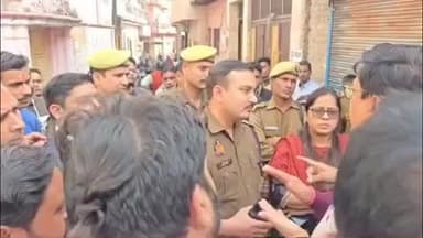 खुर्जा: कॉलोनी में मंदिर के सामने गैर-समुदाय द्वारा मकान खरीद पर विरोध