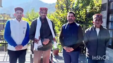 पधर: द्रंग के युवा नेता ज्योति कपूर ने विधायक पूर्ण चन्द ठाकुर से की मुलाकात