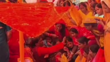 चंदनकियारी: फतूडीह गांव में सूर्याही पूजा में उमड़ी श्रद्धालुओं की भीड़, भक्तिमय वातावरण