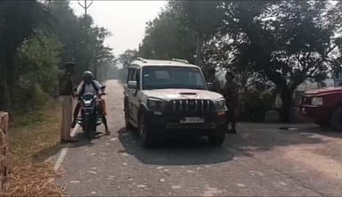 धरहरा: धरहरा और लडै़याटांड़ थाना पुलिस ने चलाया सघन वाहन चेकिंग अभियान