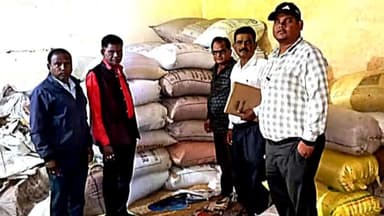 अकलतरा: अकलतरा क्षेत्र से 290 क्विंटल धान किया गया जब्त