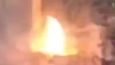 सुपौल: कोसी तटबंध पर भीषण आग से चार विस्थापित परिवारों के घर जलकर राख