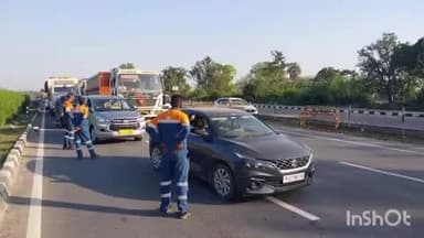 मावली: भटेवर में राष्ट्रीय राजमार्ग पर लेन ड्राइव सिस्टम की पालना को लेकर वाहन चालकों को किया गया जागरूक