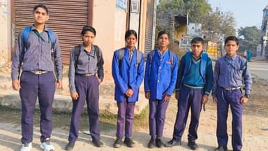 बामडोला। बादली। बच्चों ने दी NMMS की परीक्षा। #baamdola #badli #students #nmms #exam #school