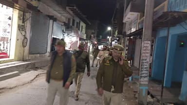 खैर: खैर में पैदल गश्त और अपराध नियंत्रण