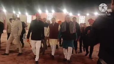 उचेहरा: उंचेहरा नगर में म.प्र. कांग्रेस नेता अजय सिंह राहुल भैया का समर्थकों ने किया स्वागत