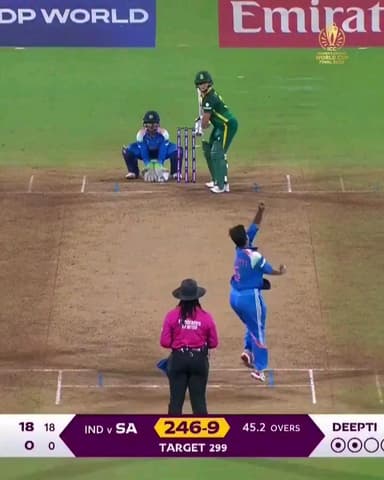 ऐतिहासिक विजय......
भारतीय महिला क्रिकेट टीम की ने कमाल कर दिखाया है।
विश्व कप के फाइनल में दक्षिण अफ्रीका को हराकर इतिहास रच दिया है।
बहुत बहुत बधाई एवं शुभकामनाएं!