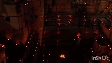 કતારગામ ખાતે આવેલા કાનતારેશ્વર મહાદેવ મંદિરમાં દેવ દિવાળી નિમિત્તે 2000 દિવડાઓ પ્રગટાવવામાં આવ્યા