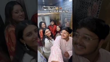 Friends, Laughter & Memories ♥️ #ytshorts #prayagraj #diwaliparty #party