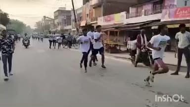 जलालपुर: जलालपुर कोतवाली क्षेत्र के नगपुर मोड़ से जमालपुर चौराहे तक आयोजित किया गया मैराथन दौड़