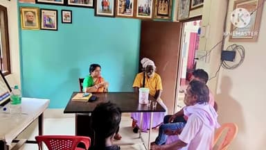 আমবাসা: সুরমা বিধানসভা কেন্দ্রের বিধায়িকা উনার নিজ বাড়িতে উনার বিধানসভা এলাকার জনগণের কথা শুনেন