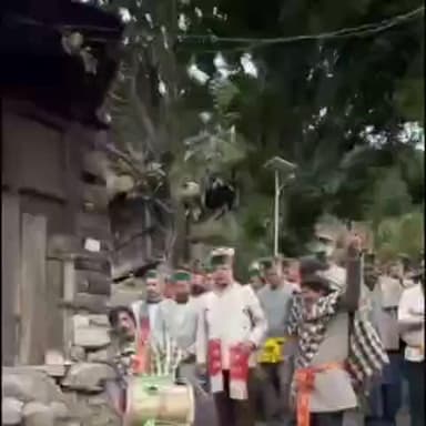 निचार: किन्नौर के भाजपा नेता सूरत नेगी ने पानवी पंचायत का दौरा किया, आठारो में मुख्यातिथि के रूप में की शिरकत