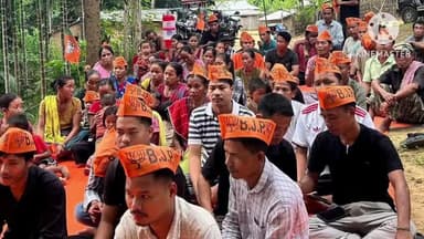 আমবাসা: ধলাই জেলার অধীনে ছাওমনু এলাকায় BJP দলের পক্ষ থেকে একটি সাংগঠনিক বৈঠক অনুষ্ঠিত হয়