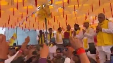 दरौली: द्रौणाचार्य नगरी में सुहलदेव पार्टी के राष्ट्रीय अध्यक्ष ने प्रत्याशी को जिताने की अपील की