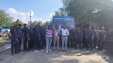 કતારગામ: લંબે હનુમાન રોડ ખાતે ભારતીય મજદૂર સંઘ દ્વારા સમી કોના પ્રશ્નો બાબતે રજૂઆતના પગલે આજરોજ વિરોધ પ્રદર્શન કરવામાં આવ્યો.