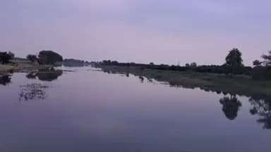 पिड़ावा: सरोनिया के खाल के आसपास नदी के इलाके में मगरमच्छ दिखने से किसानों में दहशत