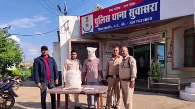 सुवासरा: रुणीजा चौकी पुलिस ने अवैध मादक पदार्थ के साथ एक व्यक्ति को पकड़ा, मामला दर्ज