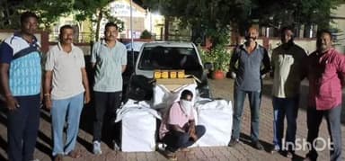 अहेरी: आलापल्ली- भामरागड मार्गावर सापळा रचत प्रतिबंधित सूगंधीत तंबाकू जप्त,२ आरोपी विरोधात गून्हा दाखल