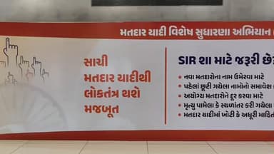 ગાંધીનગર: સેકટર 17 ખાતે ભાજપ પ્રદેશ પ્રમુખની ઉપસ્થિતિમાં SIRને લઈને કાર્યશાળા નું આયોજન