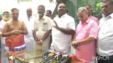 மதுரை கிழக்கு: டிடிவி தினகரன் தான் ராஜராஜ சோழன் அதிமுகவை மீட்டுத் தாருங்கள் என தொண்டர்கள் டிடிவி இடம் கேட்கவில்லை ஆர்பி உதயகுமார் பேட்டி