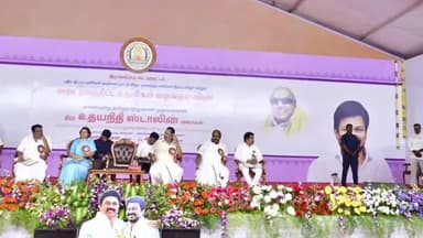 வாலாஜா: இராணிப்பேட்டை மாவட்டத்தில் 72,880 பயனாளிகளுக்கு அரசு நலத்திட்ட உதவிகள் வழங்கல்