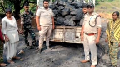 दाड़ी: सुरक्षा विभाग ने कोयला चोरी के खिलाफ चलाया अभियान, 6 टन कोयला बरामद