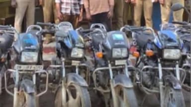 வாலாஜா: அரக்கோணத்தில் ஸ்ப்ளெண்டர் பைக் திருடர்கள் பிடிபட்டனர்