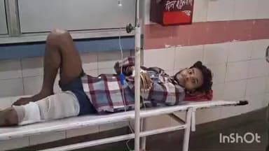 संभल: संभल के संभल-अनूपशहर रोड पर कार ने बाइक को मारी टक्कर, बाइक सवार एक व्यक्ति घायल, बाइक पर 3 लोग थे सवार