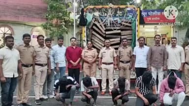 इंदापूर: नीरा नरसिंहपूर बंधाऱ्याचे बर्गे चोरणारी टोळी गजाआड; 8 लाख 60 हजारांचा मुद्देमाल जप्त