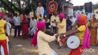 शिरुर अनंतपाळ: डोंगरगाव बोरी येथे बिरदेव पालखी सोहळा निमित्ताने भव्य मिरवणूक