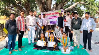 राहुवास: बगड़ी में ग्रामीण विकास सेवा समिति के तत्वाधान में आयोजित हुआ सातवां प्रतिभा सम्मान समारोह, प्रतिभाओं का किया गया सम्मान