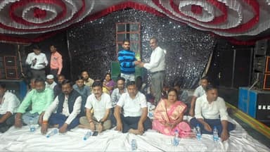 तिरोडा: सुकळी येथे मराठी लावणी कार्यक्रमाचे राष्ट्रवादी काँग्रेस पार्टीचे तालुका अध्यक्ष जगदीश बावनथडे यांच्या हस्ते उद्घाटन