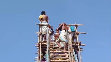 சின்ன சேலம்: கச்சிராயபாளையம் ஸ்ரீ முத்துமாரியம்மன் திருக்கோயிலில் 50 ஆண்டுகளுக்குப் பிறகு நடைபெற்ற மகா கும்பாபிஷேக விழா