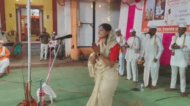 मेहकर: कार्तिक महोत्सवामध्ये देऊळगाव माळी कर झाले भक्तीरसात तल्लीन!देव सदैव तुमच्यासोबत–ह.भ.प.प्रणितीताई गवारे