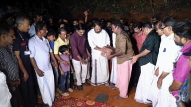 കൊയിലാണ്ടി: ദേവനന്ദയുടെ വീടിന് ശിലയിട്ടു, കായികതാരങ്ങളായ 50 വിദ്യാർഥികൾക്ക് വീട് നൽകുമെന്ന് മന്ത്രി ശിവൻകുട്ടി പേരാമ്പ്രയിൽ പറഞ്ഞു