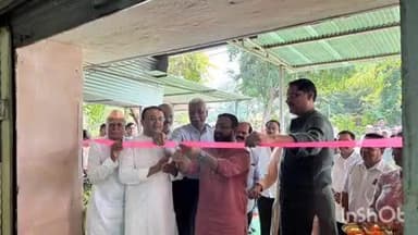 वरोरा: आनंदवन येथे वॉटर फिल्टर प्लांटचे आमदार करण देवतळे यांच्या हस्ते उद्घाटन