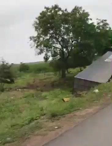 ఉండవెల్లి: ఉండవెల్లి మండల కేంద్రంలోని 44వ జాతీయ రహదారిపై అదుపుతప్పి బోల్తా పడిన కాంటైనర్...క్లినర్ కు గాయాలు