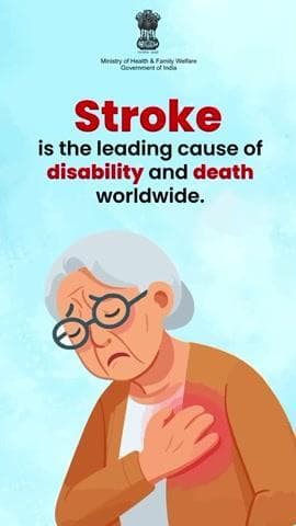 In case of a stroke, every second counts. Use the FAST technique to identify symptoms and get immediate medical help.
#BeatNCDs