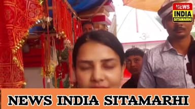 बथनाहा: राष्ट्रीय लोक जनशक्ति पार्टी के उम्मीदवार अमृत सोनी के द्वारा भावुक अपील।