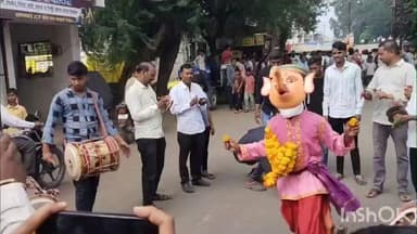 दर्यापूर: संगत संस्थान येथे काकडा आरतीची भव्य समाप्ती; दिमाखदार मिरवणुकीने वेधले लक्ष