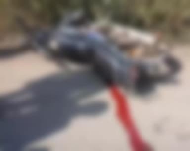 લાઠી: લાઠી-અમરેલી હાઇવે પર સર્જાયો બાઈક અકસ્માત, મતીરાળા ગામના ખેડૂતનું મોત