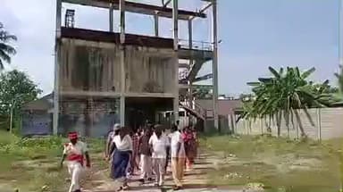 குமாரபாளையம்: பள்ளிபாளையத்தில் சேசாயி காகித ஆலையில் ஆட்சியர் துர்காமூர்த்தி ஆய்வு செய்தார்