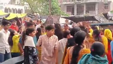 सितारगंज: कार्तिक मास के अंतिम दिन सितारगंज के श्री सनातन धर्म मंदिर से निकली प्रभात फेरी