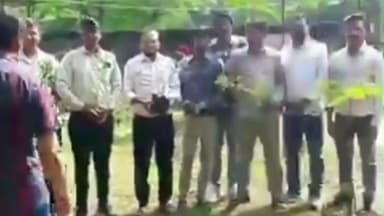 सज्जनगढ़: सज्जनगढ़ सरकारी कार्यालय परिसर में वृक्षारोपण किया गया, राजस्व कार्मिक रहे मौजूद