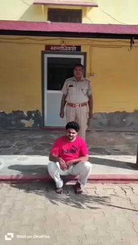 पहाड़ी: पहाड़ी पुलिस ने एक अवैध लोहे के छुरे सहित आरोपी को किया गिरफ्तार